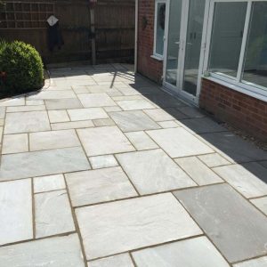 silver grey sandstone