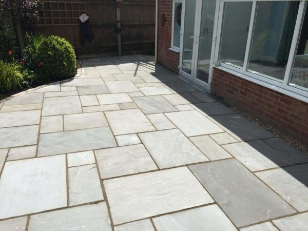 silver grey sandstone