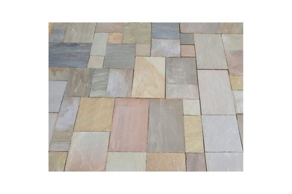 Buff Mix Bradstone Natural Indian Sandstone 15.84 M2