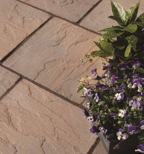 Bradstone Ashbourne Eco Patio Pack in York Brown 9.72m2