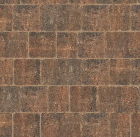 Bradstone Woburn Original 50mm Block Paving in Brindle