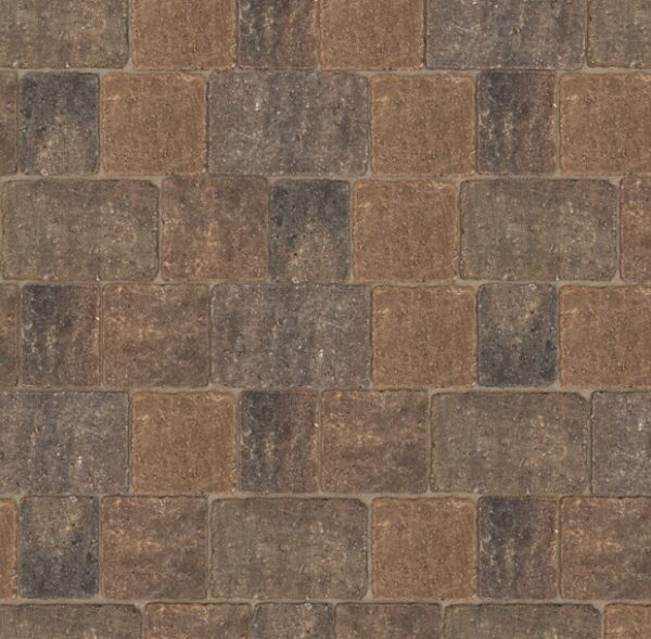 Wobern Rumbled Bradstone Woburn Rumbled 50mm Block Paving in Rustic - Stone For Less