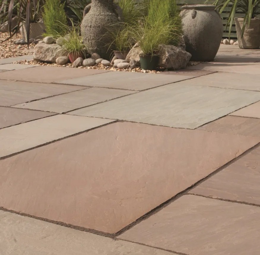 Bradstone Blended Natural Sandstone in Imperial Green