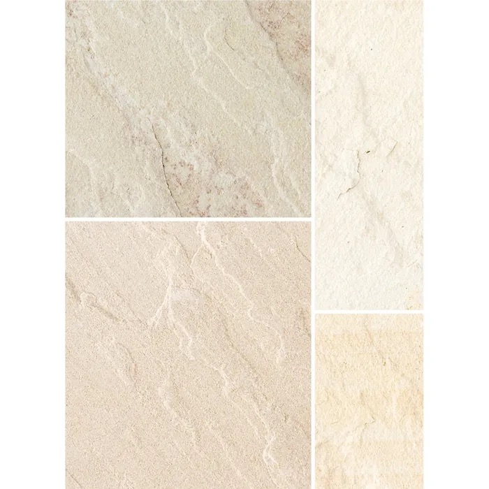Fossil Buff Indian Sandstone 900x600 19m2 Pack - Image 2